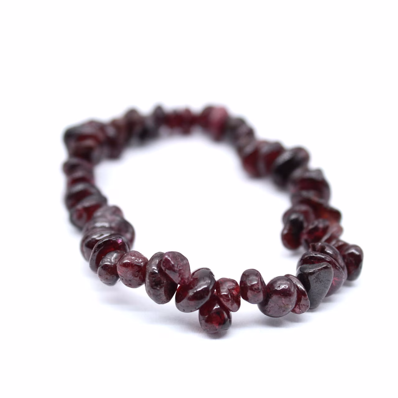 Bracelet en grenat almandin