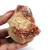 Cristaux de pierre de vanadinite - 1