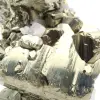 Grands cristaux de pyrite avec calcite - 8