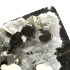 Grands cubes de pyrite avec cristaux de quartz - 9