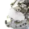 Pyrite sur gangue avec calcite et quartz - 6