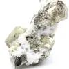 Pyrite sur gangue avec calcite et quartz - 4