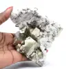 Pyrite sur gangue avec calcite et quartz - 8
