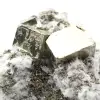 Pyrite sur gangue avec calcite et quartz - 5