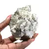 Pyrite sur gangue avec calcite et quartz - 9