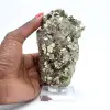Pyrite cristallisée du Pérou sur socle - 8