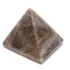 Pyramide en pierre de microcline de Madagascar - 3