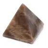 Pyramide en pierre de lune noire - 2