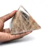 Pyramide en pierre de lune noire - 1