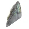 Roche une face polie en labradorite - 2
