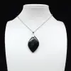 Pendentif tourmaline noire - 0