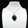 Pendentif tourmaline noire - 2