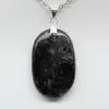 Pendentif tourmaline noire - 1