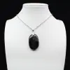 Pendentif tourmaline noire - 0
