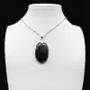 Pendentif tourmaline noire - 2