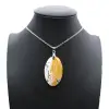 Pendentif en japse orbiculaire - 0