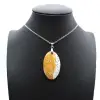Pendentif en japse orbiculaire - 1