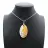 Pendentif en japse orbiculaire