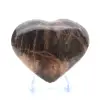 Coeur en pierre de lune noire - 1