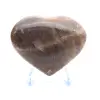 Coeur en pierre de lune microcline - 1