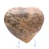 Coeur en pierre de lune noire - 0