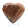 Coeur en pierre de lune microcline - 1