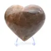 Coeur en pierre de lune de Madagascar - 0