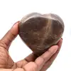 Coeur en pierre de microcline de Madagascar - 2