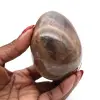 Oeuf en pierre de lune de Madagascar - 0
