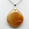 Pendentif goutte en cornaline - 2