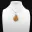 Pendentif goutte en cornaline — 3