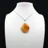 Pendentif goutte en cornaline - 0