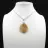 Pendentif goutte en cornaline