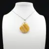 Pendentif goutte en cornaline - 0