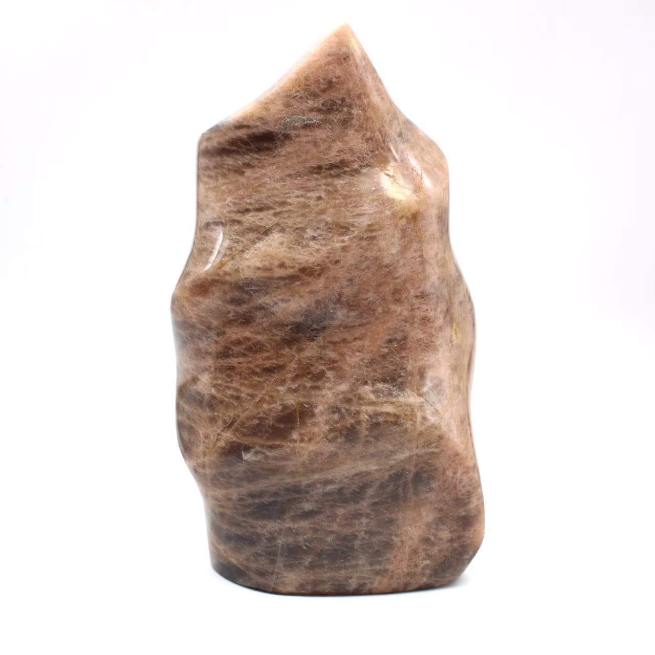 Flamme en microcline de Madagascar