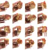 Cristaux de pierre de vanadinite - 0