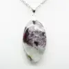 Pendentif Oval en Lépidolite - 2