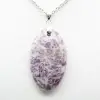 Pendentif Oval en Lépidolite - 2