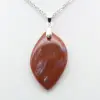 Pendentif flamme en jaspe orbiculaire - 2