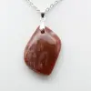 Pendentif flamme en jaspe orbiculaire - 2