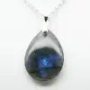 Pendentif goutte en labradorite - 2