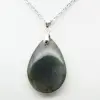Pendentif goutte en labradorite - 2