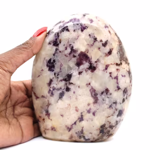 Anhydrite polie polie de Madagascar