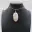 Pendentif ovale en agate fleur — 8