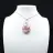 Pendentif goutte en jaspe impérial