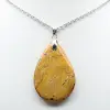 Pendentif goutte en jaspe impérial - 1