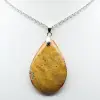 Pendentif goutte en jaspe impérial - 2