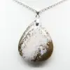 Pendentif goutte en jaspe impérial - 1
