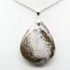 Pendentif goutte en jaspe impérial - 2