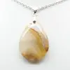 Pendentif goutte en jaspe impérial - 1